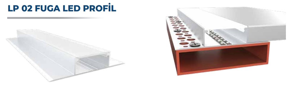 LP 02 FUGA LED PROFİL