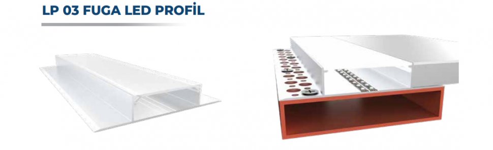 LP 03 FUGA LED PROFİL