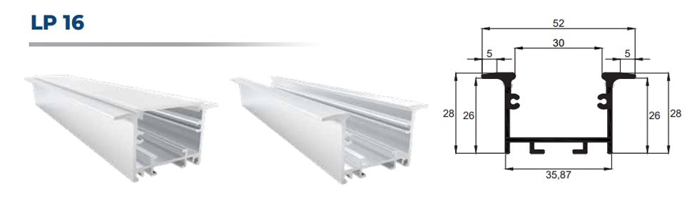 LP 16 LED PROFİL
